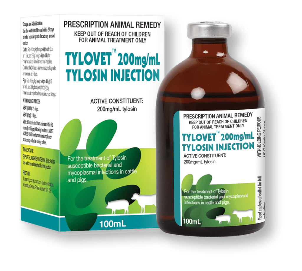 TYLOVET™ 200mg/mL Tylosin Injection - Abbey Labs