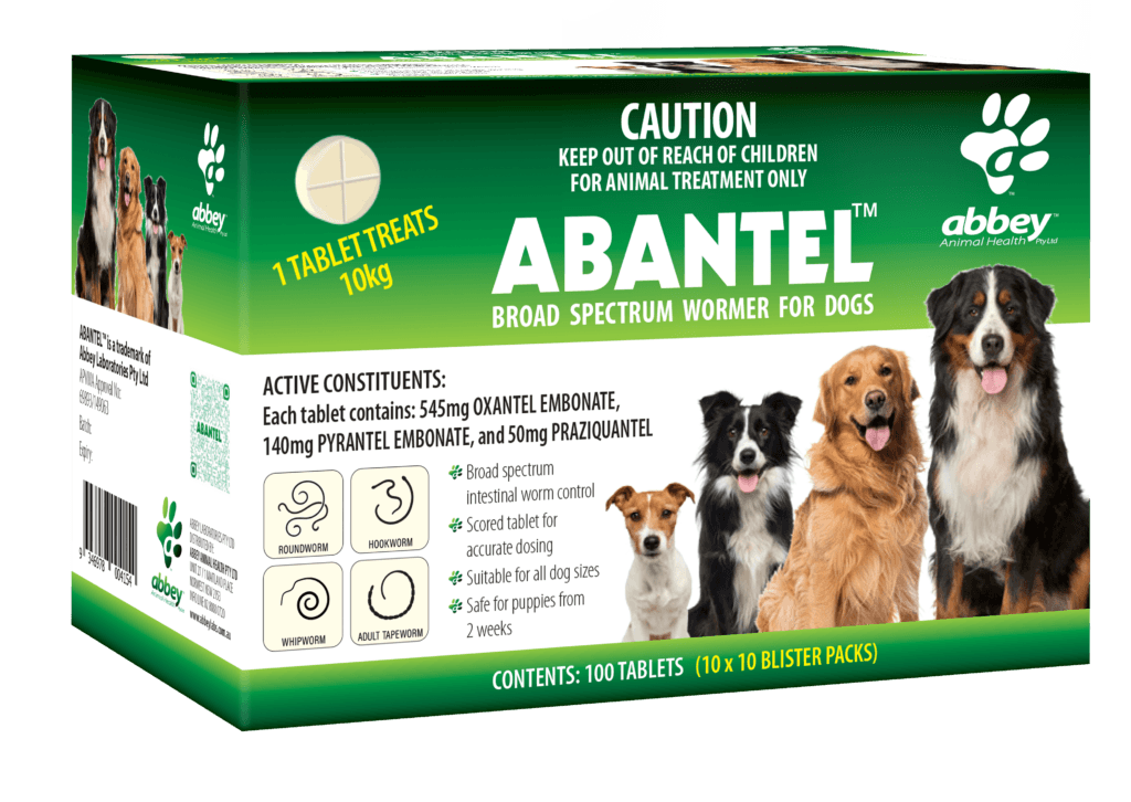 ABANTEL™ Broad Spectrum Wormer for Dogs